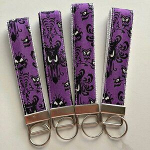 Haunted Mansion Wallpaper Key Fob